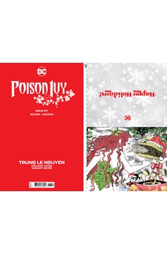 Poison Ivy #17 Cover D Trung Le Nguyen DC Holiday Card Special Edition Variant