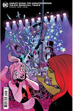 Harley Quinn The Animated Series The Eat Bang Kill Tour #5 Cover B Mike Hawthorne Card Stock (Of 6)