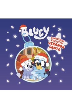 Bluey Hardcover Christmas with Veranda Santa