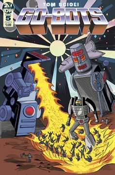 Go-Bots #5 Cover B Shaw