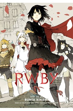 RWBY Official Manga Manga Volume 3 Beacon Arc