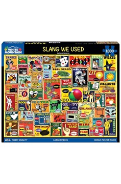 Slang We Used (1885Pz) - 1000 Piece Jigsaw Puzzle