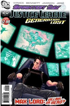 Justice League Generation Lost #20 Variant Edition (Brightest Day)