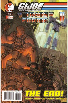 G.I. Joe Vs. The Transformers Comic Book,  Volume II #4 [Cover B - Clement Sauve / Serge Lapointe /-