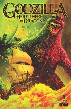 Godzilla: Here There Be Dragons #1 Cover A Miranda