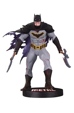 DC Designer Series Metal Batman Statue by Capullo