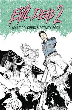 Evil Dead 2 Adult Coloring Activity Book Graphic Novel