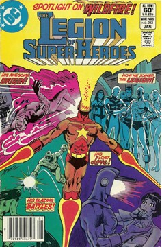 The Legion of Super-Heroes #283 [Newsstand]