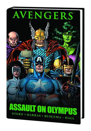 Avengers Assault On Olympus Hardcover