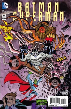 Batman Superman #25 Monsters Variant Edition (2013)