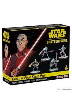 Star Wars: Shatterpoint: Twice The Pride:
Count Dooku Squad Pack