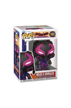 Spider-Man: Across The Spider-Verse Miles G Morales Funko Pop! Vinyl Figure #1412