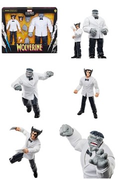 Marvel Legends Wolverine (Patch) And Joe Fixit, 50th Anniversary 2-Pack