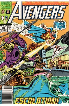 The Avengers #322 [Newsstand]-Fine (5.5 – 7)