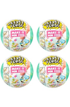 Miniverse Make It Mini Food Cafe Series 1 And Series 2 (6 Pack)