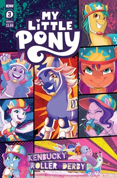 My Little Pony: Kenbucky Roller Derby #3 Cover A Garcia