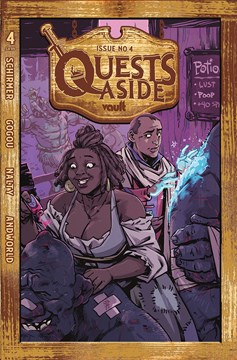 Quests Aside #4 Cover B Michael Dialynas Variant