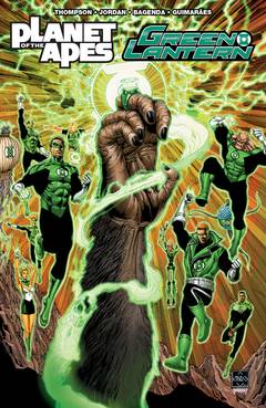 Planet of Apes Green Lantern Graphic Novel