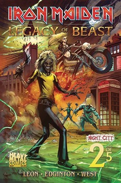 Iron Maiden Legacy of the Beast Volume 2 Night City #2 Cover A Tbd