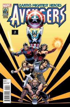 Avengers #19 (Cassaday 90's Variant) (2012)