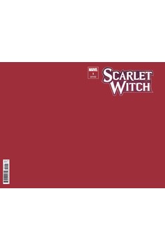 Scarlet Witch #1 Red Blank Variant