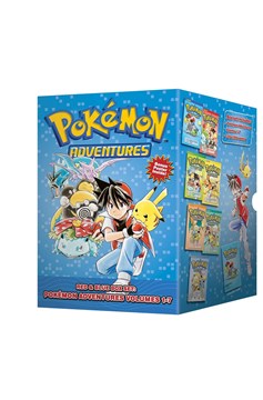 Pokémon Adventures Graphic Novel Box Set Volume 1 Red Blue (Latest Printing)
