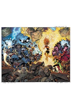 X-Men Blue & Gold by Arthur Adams Poster