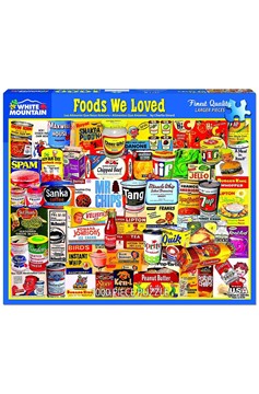 Foods We Loved (1599Pz) - 1000 Piece Jigsaw Puzzle