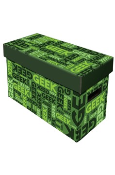 Short Comic Box - Art - Geek - Green