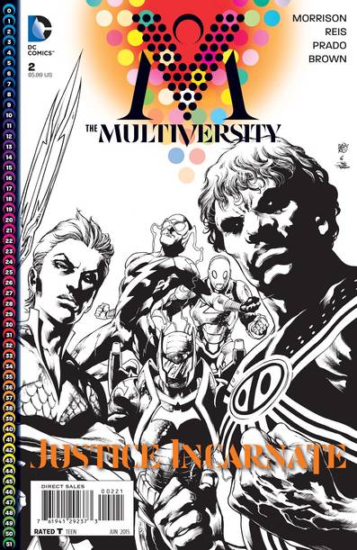 Multiversity #2 Black & White Variant Edition