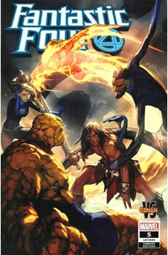 Fantastic Four #5 Conan Vs Marvel Variant (2018)