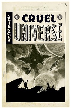 EC Cruel Universe #1 Cover G 1 for 20 Incentive JH Williams III Black & White Variant (Mature)