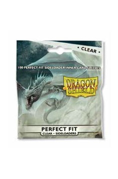 Dragon Shield Sleeves: Perfect Fit Clear Side Load (Pack of 100)