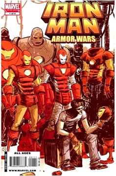 Iron Man And The Armor Wars Limited Series Bundle Issues 1-4