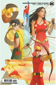 Worlds Finest Teen Titans #1 Cover F 1 for 25 Incentive W Scott Forbes Card Stock Variant (Of 6)