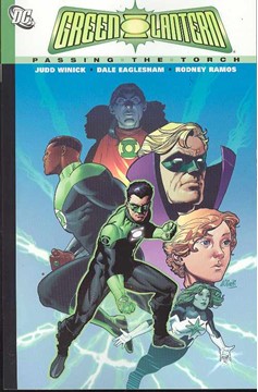 Green Lantern Passing The Torch Graphic Novel