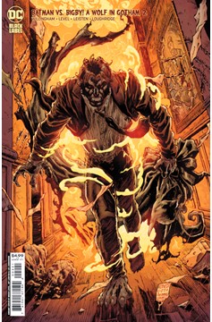 Batman Vs Bigby A Wolf In Gotham #2 Cover B Brian Level & Jay Leisten Card Stock Variant (Mat (Of 6)