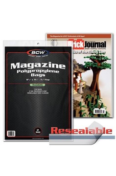 Bcw Resealable Magazine Bags (100Ct)