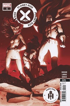 Planet-Sized X-Men #1 2nd Printing Variant Gala