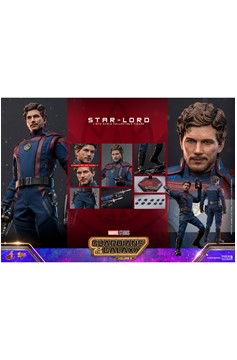 Star-Lord Guardians of The Galaxy 3 Sixth Scale Collectible Figure Hot Toys Pre-Order