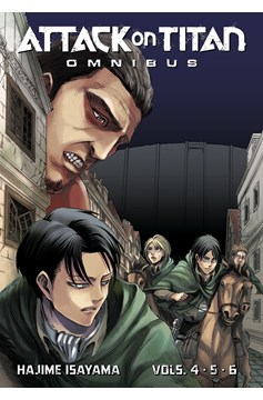 Attack On Titan Omnibus Graphic Novel Volume 2 Volume 4-6 (Mature)