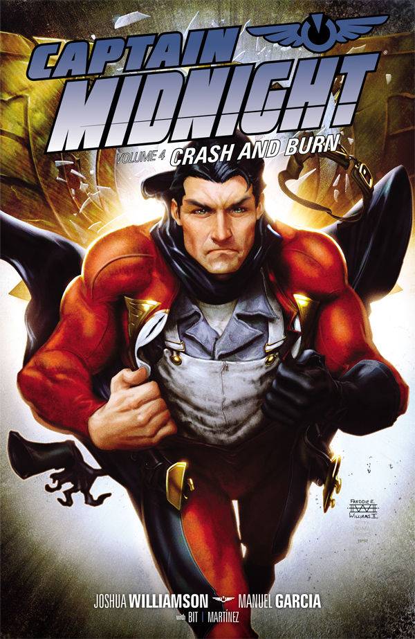 Captain Midnight Graphic Novel Volume 4 Crash Burn