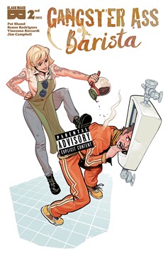 Gangster Ass Barista #2 Cover B Hughes & Cramb (Mature)