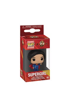 The Flash Supergirl Pocket Pop! Key Chain