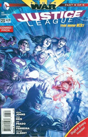 Justice League #23 Combo Pack (Trinity)