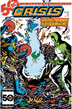 Crisis on Infinite Earth Facsimile Edition #10 Cover B George Perez Foil Variant