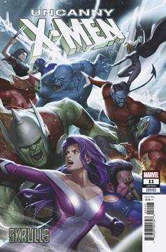 Uncanny X-Men #11 Inhyuk Lee Skrulls Variant (2018)