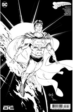 Superman #7 Cover J1 for 100 Incentive Greg Capullo & Jonathan Glapion Inks Card Stock Variant (#850)