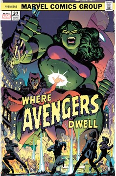 Avengers #37 Rodriguez Where Avengers Dwell Horror Variant (2018)