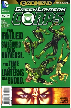 Green Lantern Corps #35 (Godhead) (2011)